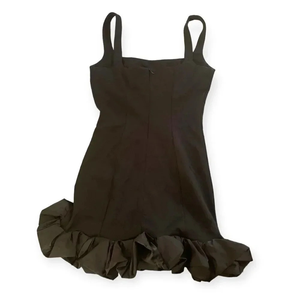 AEL Ruffle Square Neck Minidress - Picture 4 of 5